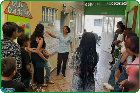 Taller Comunitario en acción